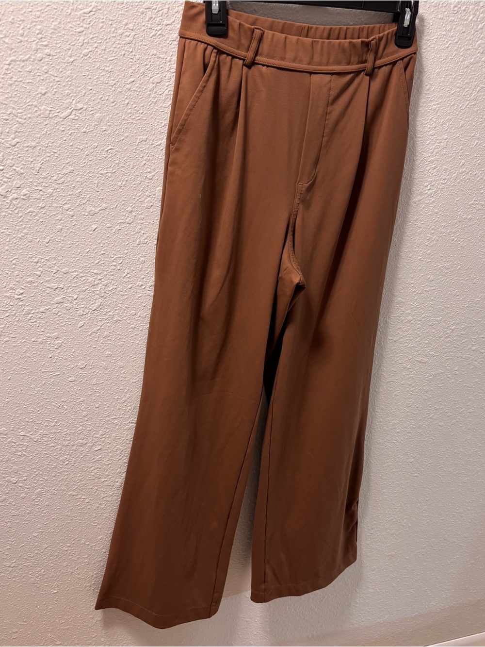 Halara flex Stretch High Waisted Pocket Straight Leg Work Pants size small